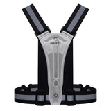 Bee-Safe - Løbevest - LED & Mobillomme - Sølv