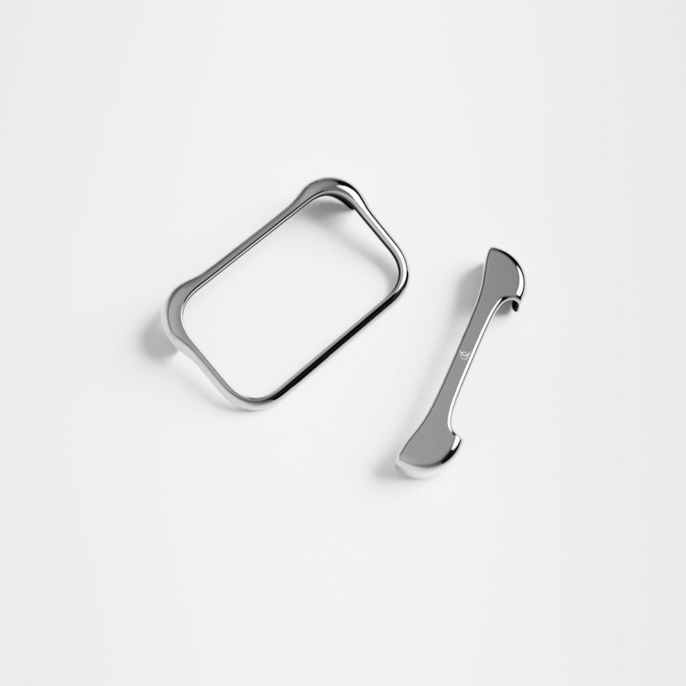 Arc Pulse Aluminum Bumper Cover - iPhone 17 Pro Max - Silver - (DEMO)