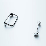 Arc Pulse Aluminum Bumper Cover - iPhone 17 Pro Max - Silver - (DEMO)