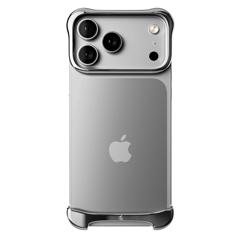 Arc Pulse Aluminum Bumper Cover - iPhone 17 Pro Max - Silver - (DEMO)