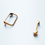 Arc Pulse Aluminum Bumper Cover - iPhone 17 Pro Max - Gold