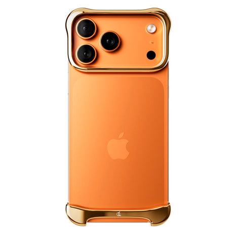 Arc Pulse Aluminum Bumper Cover - iPhone 17 Pro Max - Gold