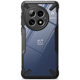 Ringke OnePlus 13 Fusion X Bagside Cover - Sort / Gennemsigtig