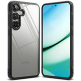 Samsung Galaxy S25 Ringke Fusion Bold Hybrid Cover - Gennemsigtig / Sort