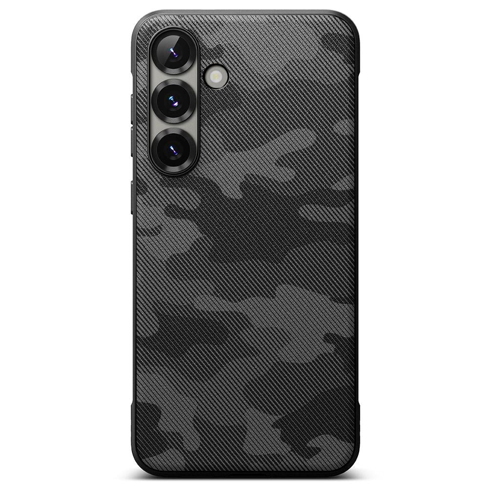 Samsung Galaxy S25 Ringke Onyx Plastik Cover - Sort Camouflage