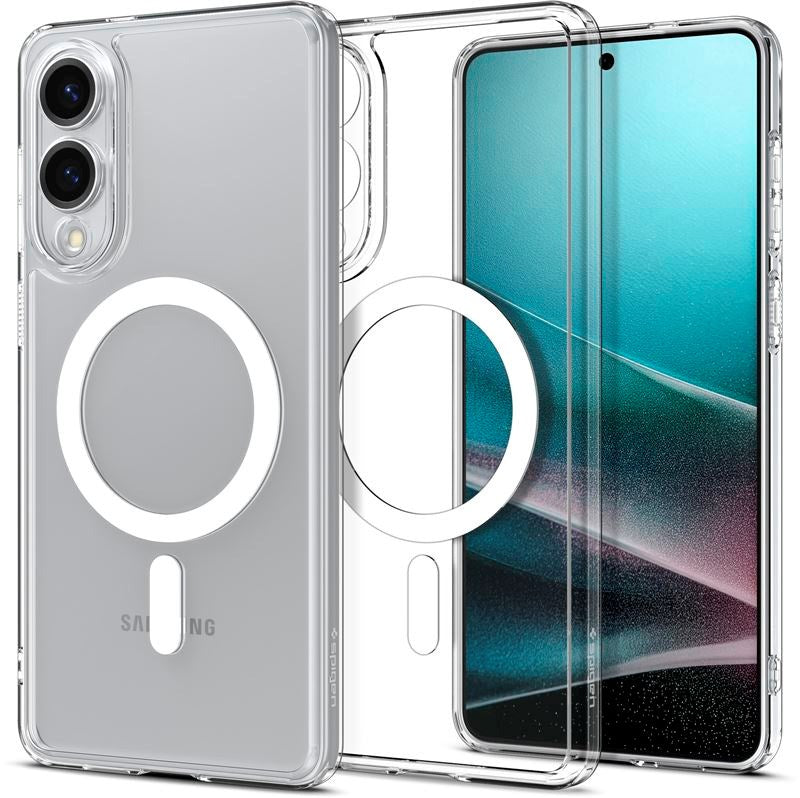 Spigen - Samsung Galaxy S25 Edge - Ultra Hybrid Plast Cover - MagSafe Kompatibel - Gennemsigtig