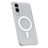 Spigen - Samsung Galaxy S25 Edge - Ultra Hybrid Plast Cover - MagSafe Kompatibel - Gennemsigtig