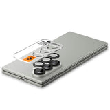 Samsung Galaxy Z Fold7 - Spigen Glass tR EZ Fit Optik Pro HD - 2 stk - Sort