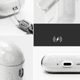 Ringke Air Cover - Apple AirPods Pro (3. gen.) - Gennemsigtig / Glitter