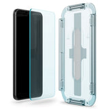 Spigen Samsung Galaxy S22 EZ Fit Glas.tR Skærmbeskyttelse 2. Stk - Case Friendly - Gennemsigtig