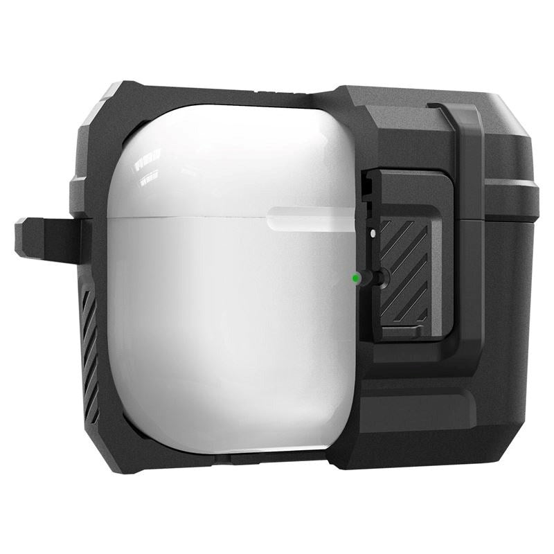 Spigen Apple AirPods Pro (2. Gen.) Case - inkl. Karabinkrog - Sort