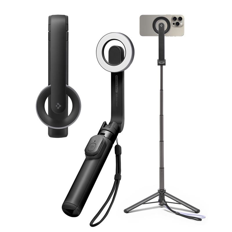 Spigen - Tripod Selfie Stick - MagSafe Kompatibel - Sort