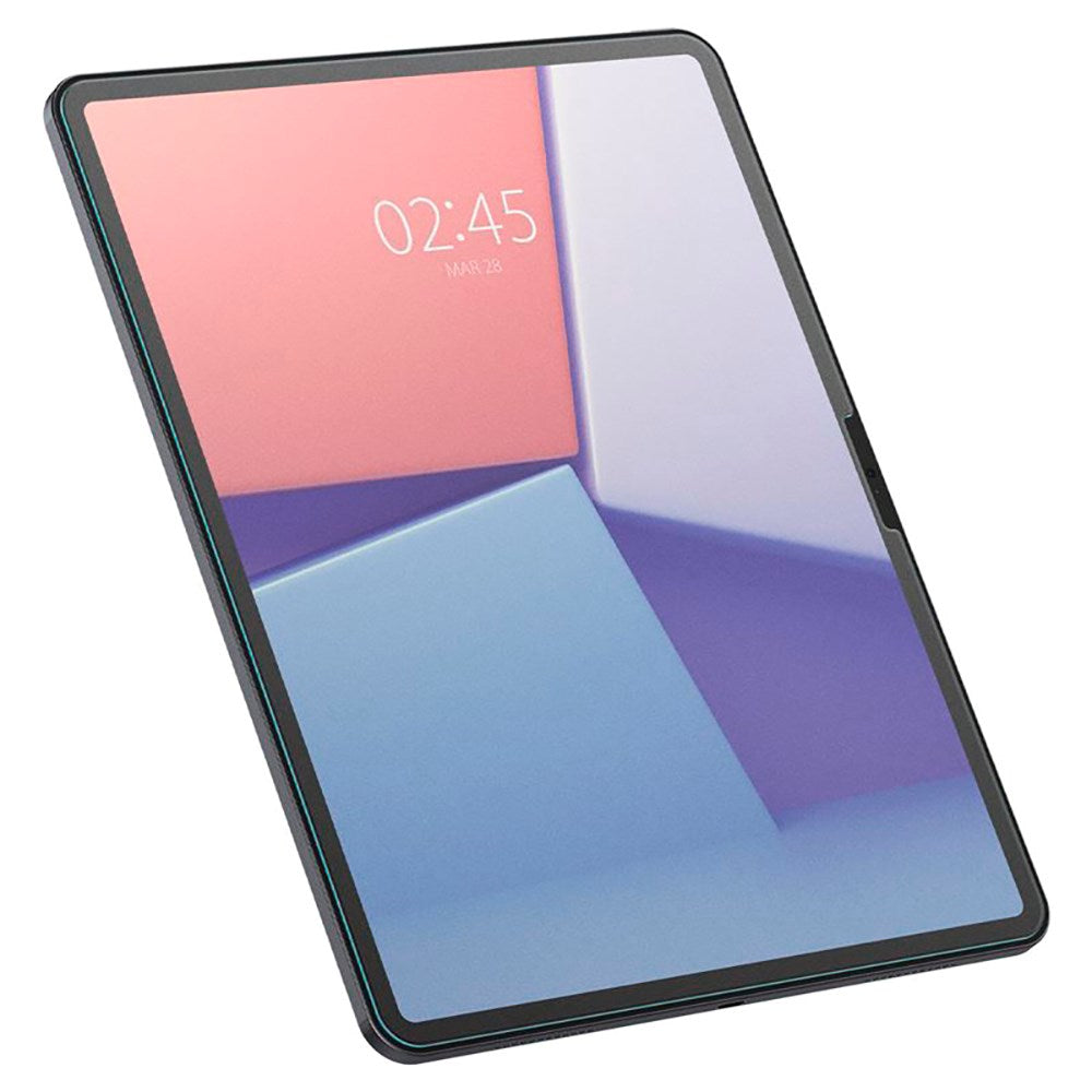 Spigen iPad Air 13" (2024) Paper Touch EZ Fit Glas.tR Skærmbeskyttelse - Case Friendly - Gennemsigtig