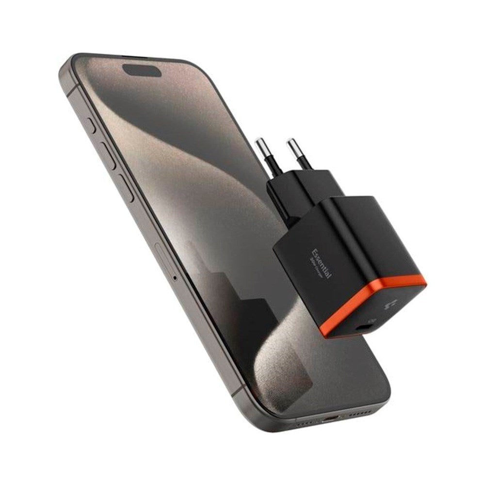Spigen - 30W Vægoplader - 1x USB-C - Sort