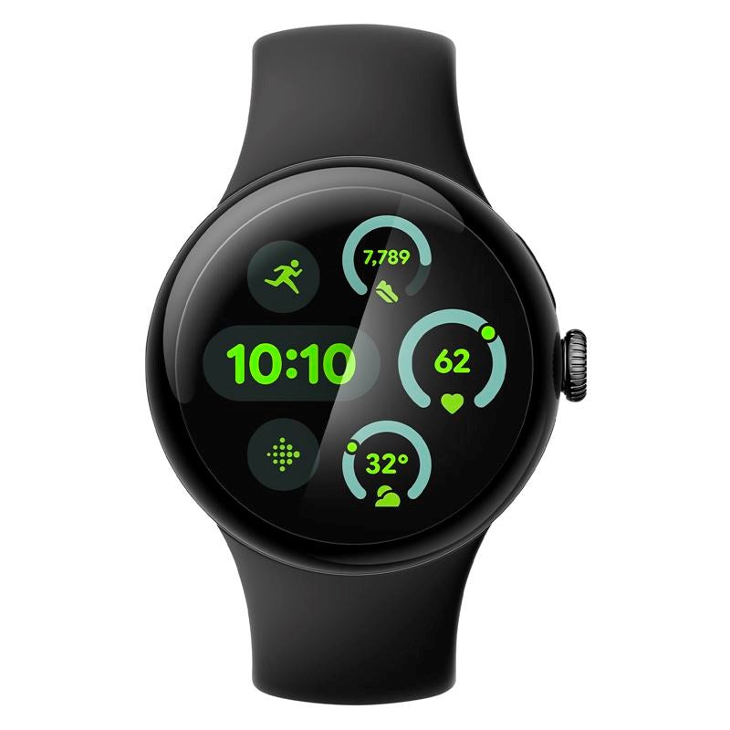 Spigen - Google Pixel Watch 4 / 3 (45mm) - EliteShield EZ Fit Skærmbeskyttelse - 2 stk - Gennemsigtig