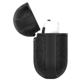 Spigen Urban Fit AirPods (4. Gen) Cover m. Karabinhage - Sort