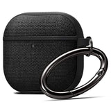 Spigen Urban Fit AirPods (4. Gen) Cover m. Karabinhage - Sort