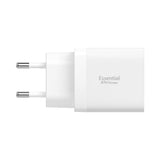 Spigen - 47W Vægoplader - 2x USB-C - Hvid