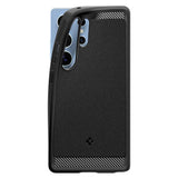 Spigen Rugged Armor MagSafe Cover til Samsung Galaxy S25 Ultra - Sort