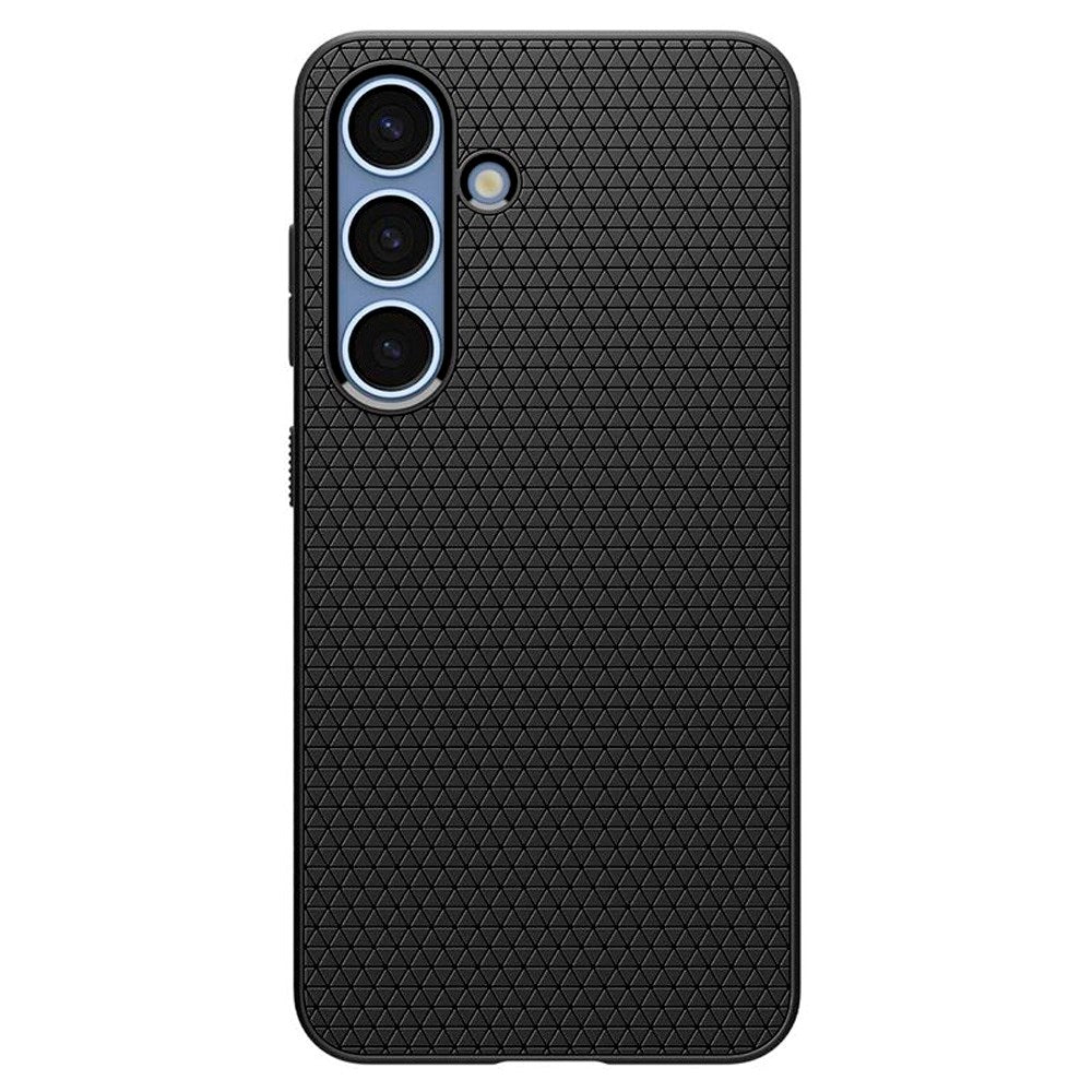 Samsung Galaxy S25+ (Plus) - Spigen Liquid Air - Fleksibelt Plastik Cover - Sort