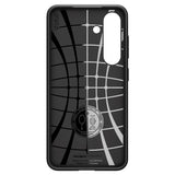 Samsung Galaxy S25+ (Plus) - Spigen Liquid Air - Fleksibelt Plastik Cover - Sort