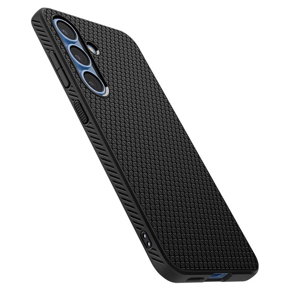 Samsung Galaxy S25+ (Plus) - Spigen Liquid Air - Fleksibelt Plastik Cover - Sort