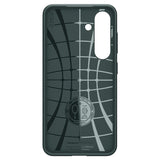 Samsung Galaxy S25 - Spigen Liquid Air - Fleksibelt Plastik Cover - Grøn