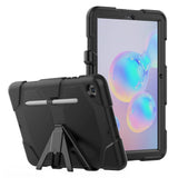 Samsung Galaxy Tab S6 Lite (2020-2024) Tech-Protect Survive Cover m. Beskyttelsesfilm & Kickstand Sort