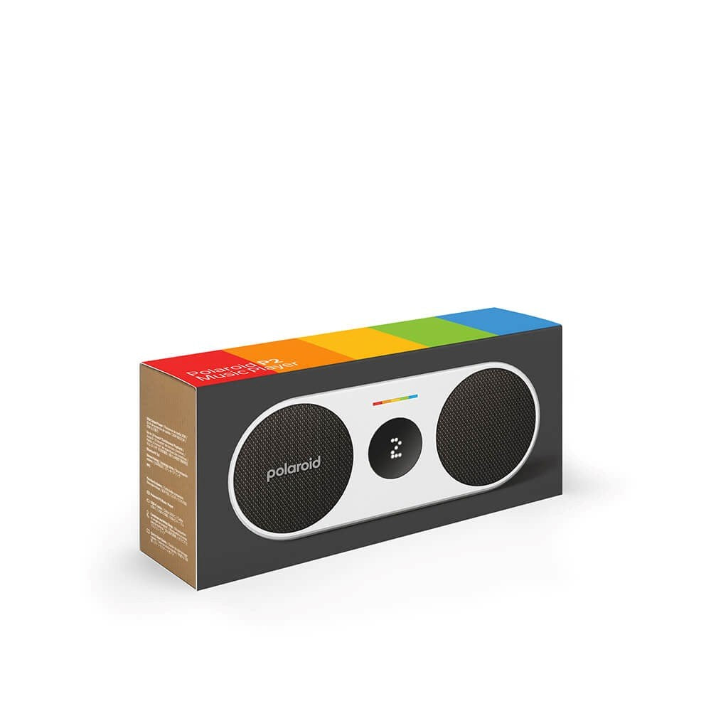 Polaroid Music Player P2 - Bluetooth Højtaler - Hvid / Sort