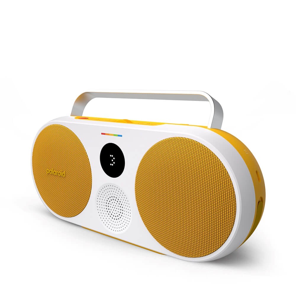 Polaroid Music Player P3 - Bluetooth Højtaler - Hvid / Gul