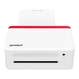 Polaroid Hi-Print Fotoprinter 4"x6" - inkl. 80 Stk. Fotopapir - Hvid / Rød