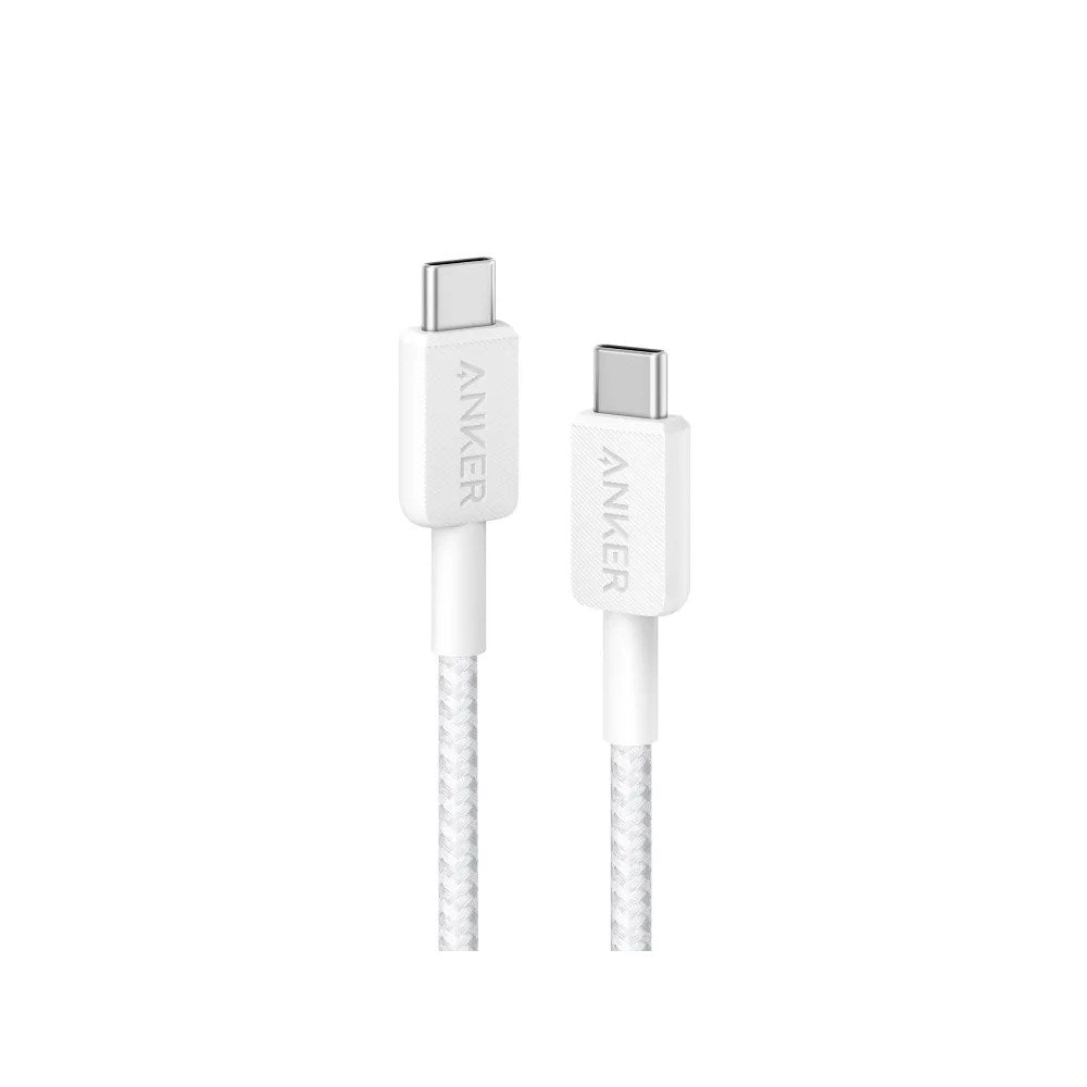 Anker 322 - USB-C til USB-C Kabel - 0.9m - Hvid