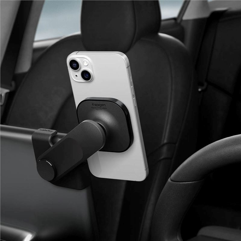 Spigen OneTap 3 Mobilholder til Tesla Touch Skærm - MagSafe Komaptibel - Sort