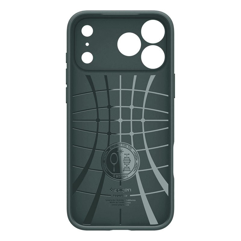 Spigen - iPhone 17 Pro Max - Liquid Air Cover - Grøn