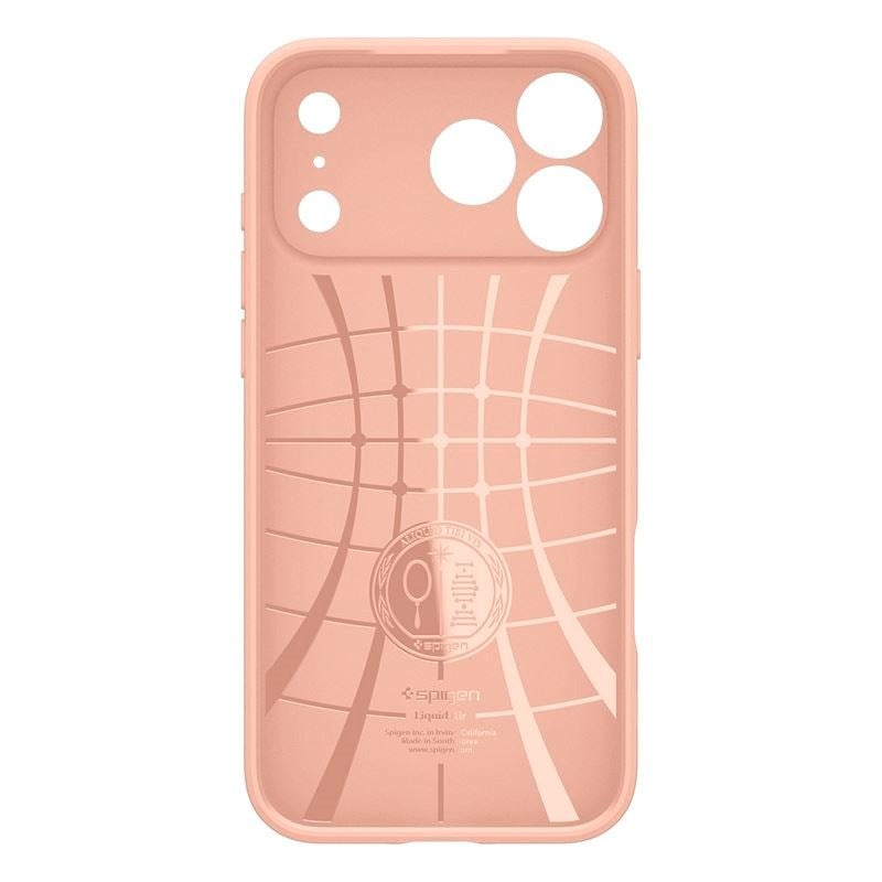 Spigen - iPhone 17 Pro Max - Liquid Air Cover - Lyserød