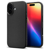 Spigen - iPhone 17 - Liquid Air Cover - Sort