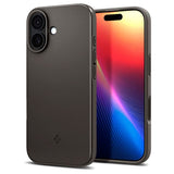 Spigen Thin Fit Cover - iPhone 17 - MagSafe Kompatibel - Grå