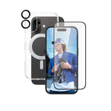 CARE by PanzerGlass - iPhone 16 3-i-1 Ceramic Bundle - Gennemsigtig