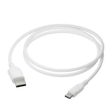 Bæredygtigt USB-A til USB-C Kabel fra dbramante1928 - 36W - 1.2M - Hvid