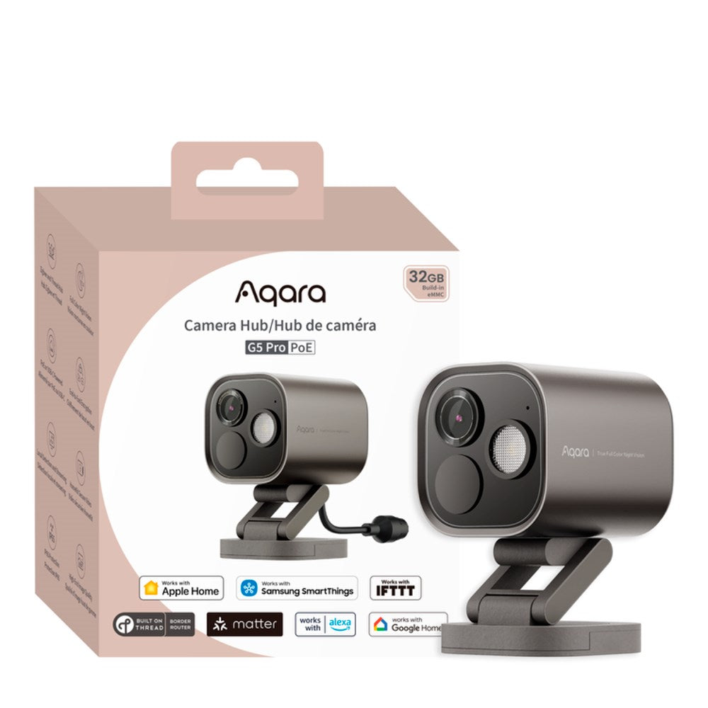 Aqara - Camera Hub G5 Pro (PoE) - Grå