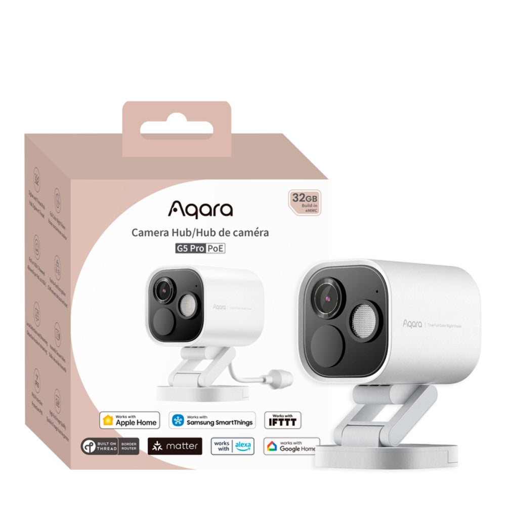Aqara - Camera Hub G5 Pro (PoE) - Hvid