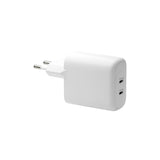 dbramante1928 - EU Vægoplader - 2 x USB-C 25W - Hvid