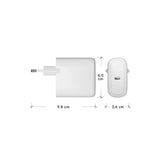 dbramante1928 - EU Vægoplader - 1 x USB-C 65W - Hvid