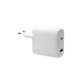 dbramante1928 - EU Vægoplader - 1 x USB-C 65W/1 x USB-A 18W - Hvid