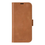 dbramante1928 iPhone 16 Plus Copenhagen Slim Ægte Læder Flip Cover m. Pung - Tan