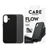 CARE by PanzerGlass iPhone 17 Feature Flow Mobil Cover - MagSafe Kompatibel - Sort