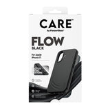 CARE by PanzerGlass iPhone 17 Feature Flow Mobil Cover - MagSafe Kompatibel - Sort