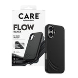 CARE by PanzerGlass iPhone 17 Feature Flow Mobil Cover - MagSafe Kompatibel - Sort