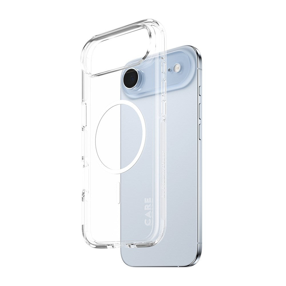iPhone Air CARE by PanzerGlass FLAGSHIP Urban Explorer Cover - MagSafe Kompatibel - Transparent