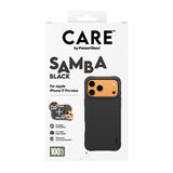 iPhone 17 Pro Max CARE by PanzerGlass Fashionable Samba Mobil Cover - MagSafe Kompatibel - Black